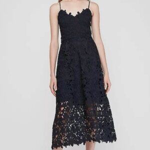 Express / Endless Rose Lace Midi Dress